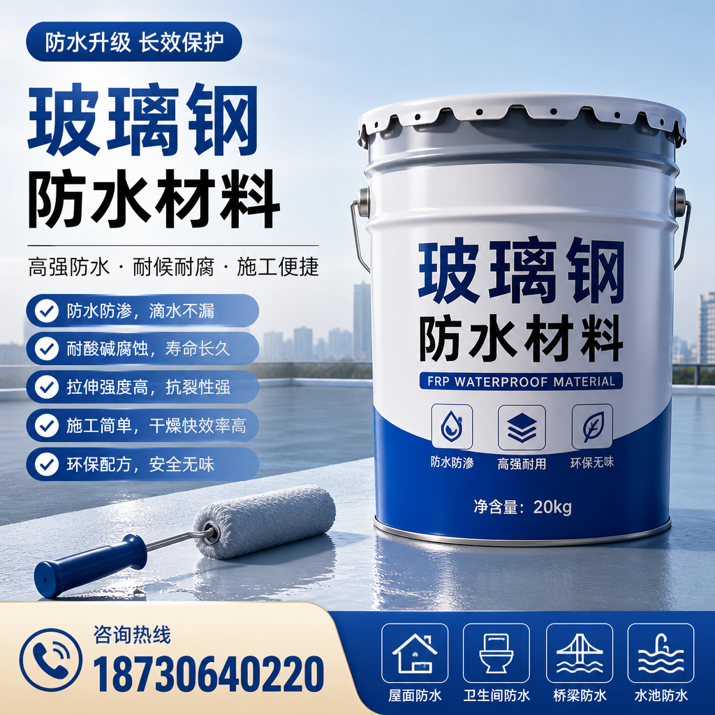 专家解析：玻璃钢防水材料的市场前景分析在 博尔塔拉